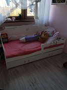 Łóżko dziecięce 160x80 z materacem 