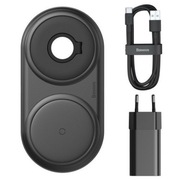 Baseus Ładowarka Indukcyjna 2w1 iPhone + Apple Watch