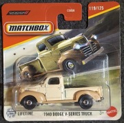 Matchbox 1940 Dodge V-Series Truck Nowy autko Mattel