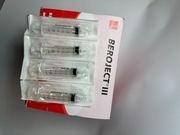 Strzykawki Beroject III 5 ml – pakiet 5 sztuk