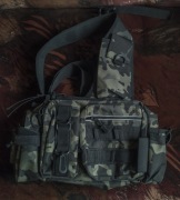 Torba wędkarska outdoor dark camo