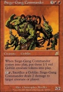 MTG Scourge: Siege-Gang Commander