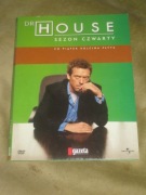 DR HOUSE SEZON 4  (5 DVD)  NAPISY  LEKTOR POLSKI KOPERTA