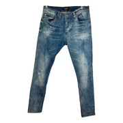 Niebieskie jeansy PHILIPP PLEIN, rozmiar 33.