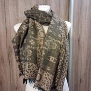 Szal chanel dlugi dwustronny