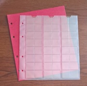 Leuchtturm LM48 - Strona/karta na 48 monet o śr. 17mm (30x 25x25mm)