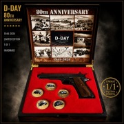 COLT 1911  - LIMITOWANY ZESTAW KOLEKCJONERSKI – D-DAY 80TH ANNIVERSARY 