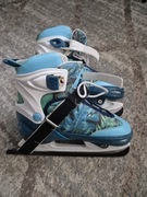 Łyżwy regulowane w rozmiarze 35-38, 