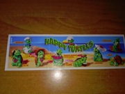 Instrukcja obsługi ulotka karteczka od kinder Happy Turtles