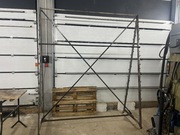 Stojak na rolki  tkaniny folie w rolkach itp