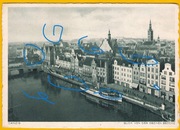 Gdańsk-Danzig. Pocztówka  .Widok na miasto .