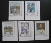 Malarstwo ** seria kompletna z 1987 roku czyste 