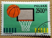 3192, * kasowany, 100 lat koszykówki