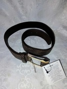 PASEK BRĄZOWY DO SPODNI - SKÓRA EKOLOGICZNA