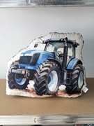 Poduszka maskotka traktor 37cm dekoracja dzień dziecka urodziny 