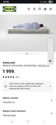 Materac 140x200 Anneland IKEA (twardy)
