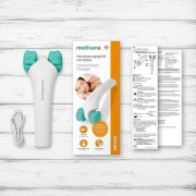 Medisana HM 63 masażer rolkowy z 3 poziomami intensywności.