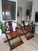 Unikatowe składane krzesło symbol kultury Chin 684/2025