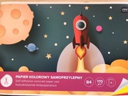 Zeszyt papierów kolorowych samoprzylepnych B4 8 K. Interdruk 170g/m2