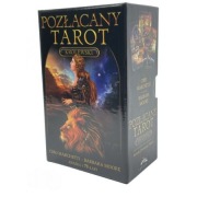 POZŁACANY TAROT KRÓLEWSKI CIRO MARCHETTI, BARBARA MOORE nowy folia