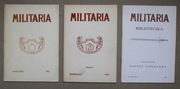 1448 Militaria  3 x Zeszyty Klubu Miłośników Dawnych Militariów Polskich