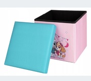 PUFA POJEMNIK DO SIEDZENIA PRZECHOWYWANIA 30*30*30 20l Dzieci Paw Patrol 