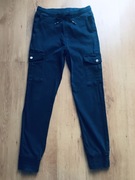 Spodnie damskie bojówki elastyczne, rozm. M/38