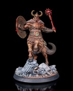 Centaur Wojownik - figurka 32mm 14K zgodna z DnD RPG Pathfinder Warhammer