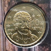 GRECJA 2020 10 CENTÓW UNC !!!!!!!!!!
