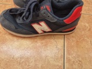 Buty granatowe z czerwonym dodatkiem roz 38 new balance 