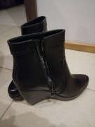 Botki czarne, R. 38