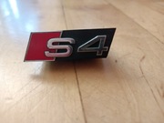 Oryginalny emblemat znaczek S4 w grill maski do Audi A4 S4 B6 