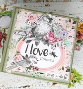 Kartka okolicznościowa - I Love Flowers
