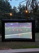 Samopompujący ekran do projektora - wielkość 18 feet