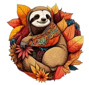 Puzzle drewniane ekologiczne zwierzęta układanka christmas prezent święta