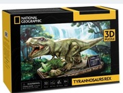 Puzzle 3D. T-Rex National Geographic