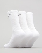 SKARPETY NIKE EVERYDAY UNISEX BIAŁE ROZMIAR 35-38  3 PARY 