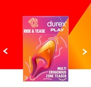 DUREX PLAY MULTI STYMULATOR STREF EROGENNYCH wibrator