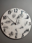 Zegar z żywicy epoksydowej 50cm 