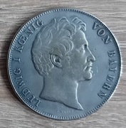 Niemcy Bawaria 2 Taler Doppeltaler 1844 Ludwig I. - KOPIA