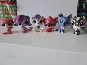 Littlest Pet Shop LPS komplet 6 sztuk