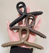 Klamra Do Włosów Beżowym nr 3 Matowa 11x4,5 Cm Duża Nowa