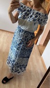 Długa sukienka maxi hiszpanka wzorzysta M/L