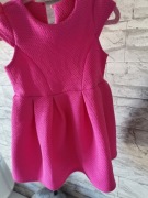 Sukienka 74-80 różowa