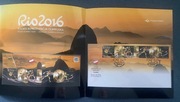 Polska 2016 Folder Igrzyska Olimpijskie Rio Bl. 292  + FDC Bardzo rzadkie !