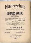 Klavier schule Eduard Rohde Nuty