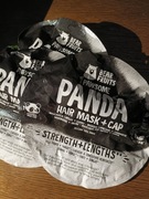 3 x Bear Fruits Panda regenerująca maska do włosów z czepkiem.