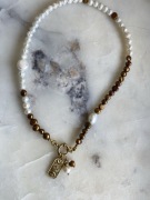 Naszyjnik z perełek naturalnych