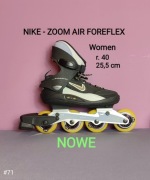 NOWE rolki NIKE Air Zoom Foreflex dla kobiet - rozmiar 40 / 25,5 cm