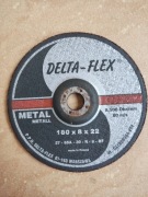 Tarcza korundowa do metalu DELTA-FLEX 180x8x22